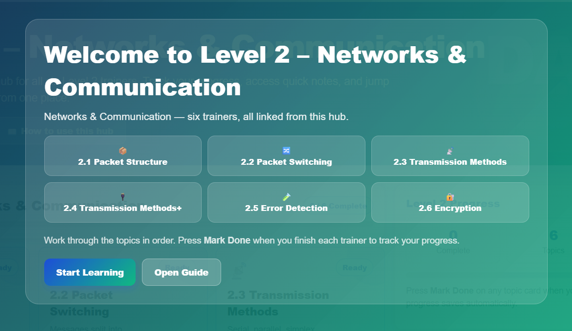 FutureLogic Level 2 Networks and Communication hub preview
