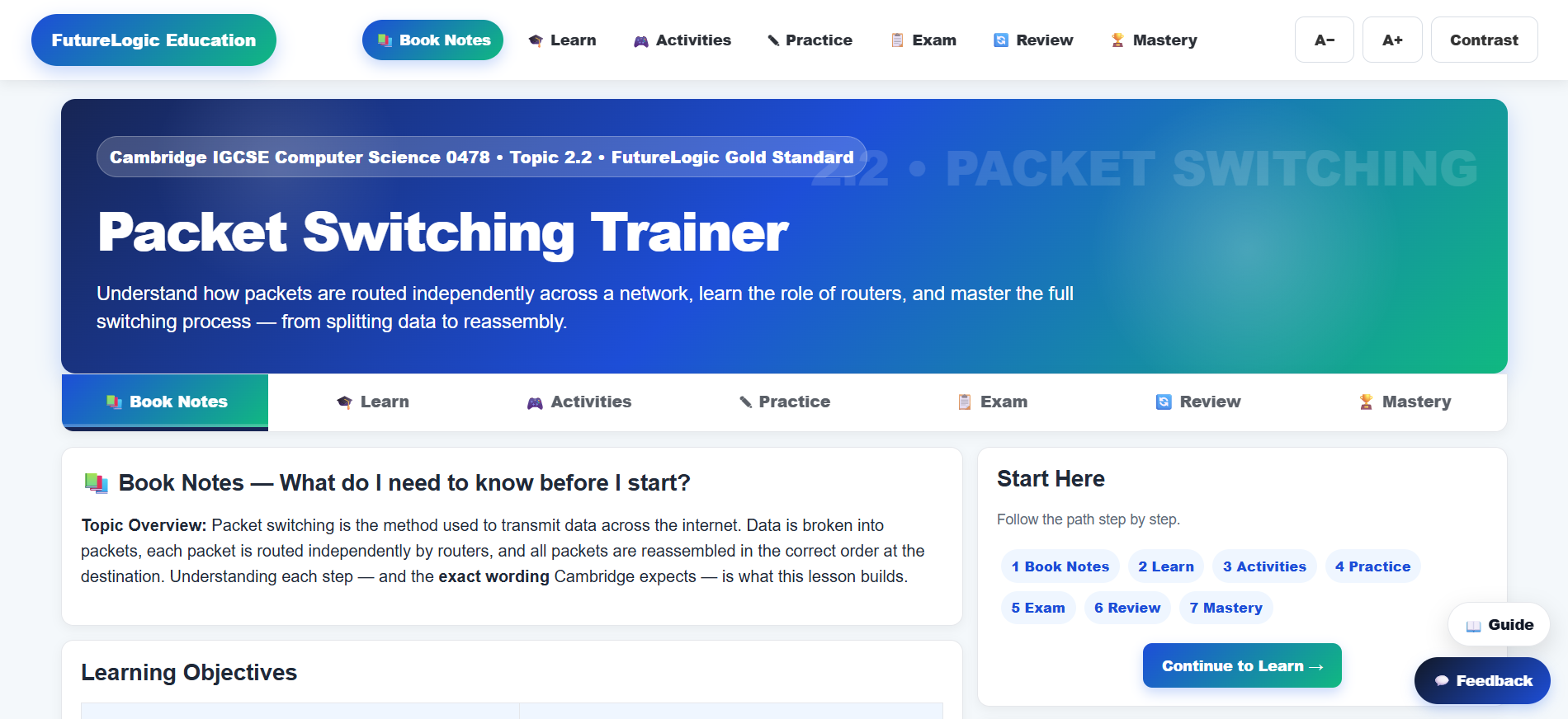 Packet Switching Trainer preview