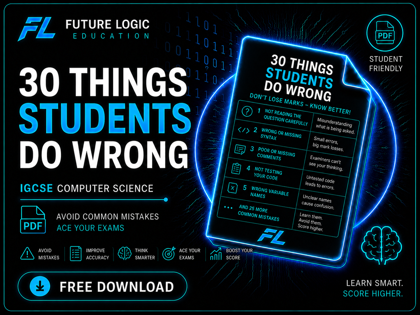 30 Things Students Do Wrong free PDF thumbnail