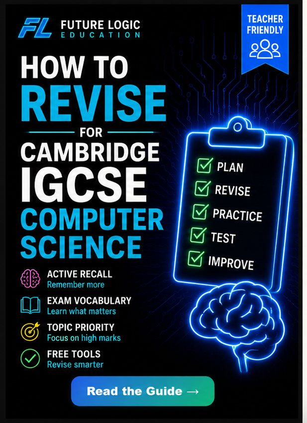 How to Revise for Cambridge IGCSE Computer Science blog post thumbnail